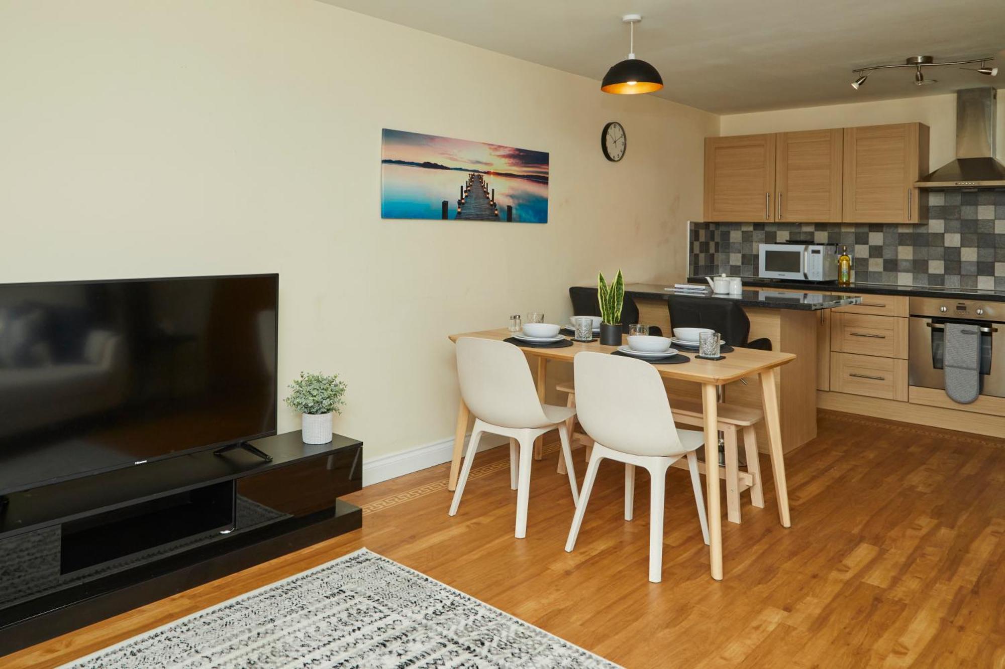 Stylish 2-Bedroom Apartment With Free Parking Halifax Kültér fotó
